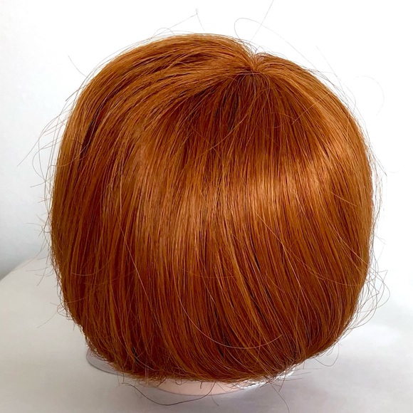 Doll wig, vibrant, red bob style red doll wig Size 10 by Playhouse collection - Picture 2 of 15